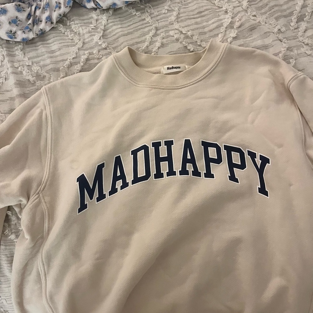 Madhappy Beige Crewneck